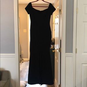Black cocktail dress